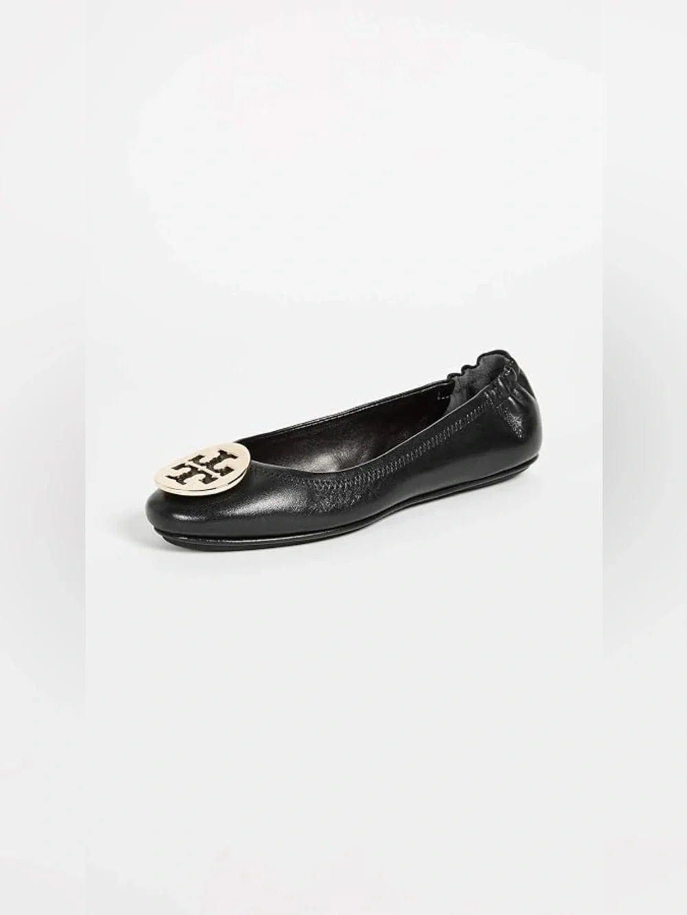 Tory Burch Minnie Leather Travel Ballet Flats